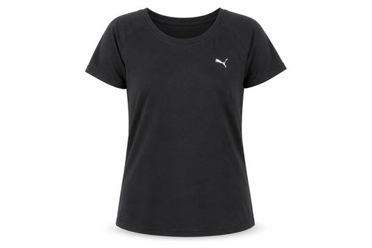 Puma Women's Black T-Shirt Size 12 Gym & Training