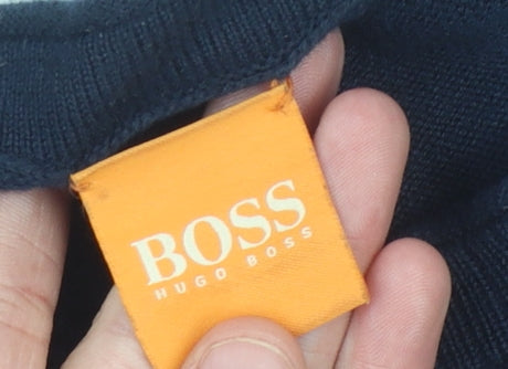 Hugo Boss Men's Blue L Pullover Jumper