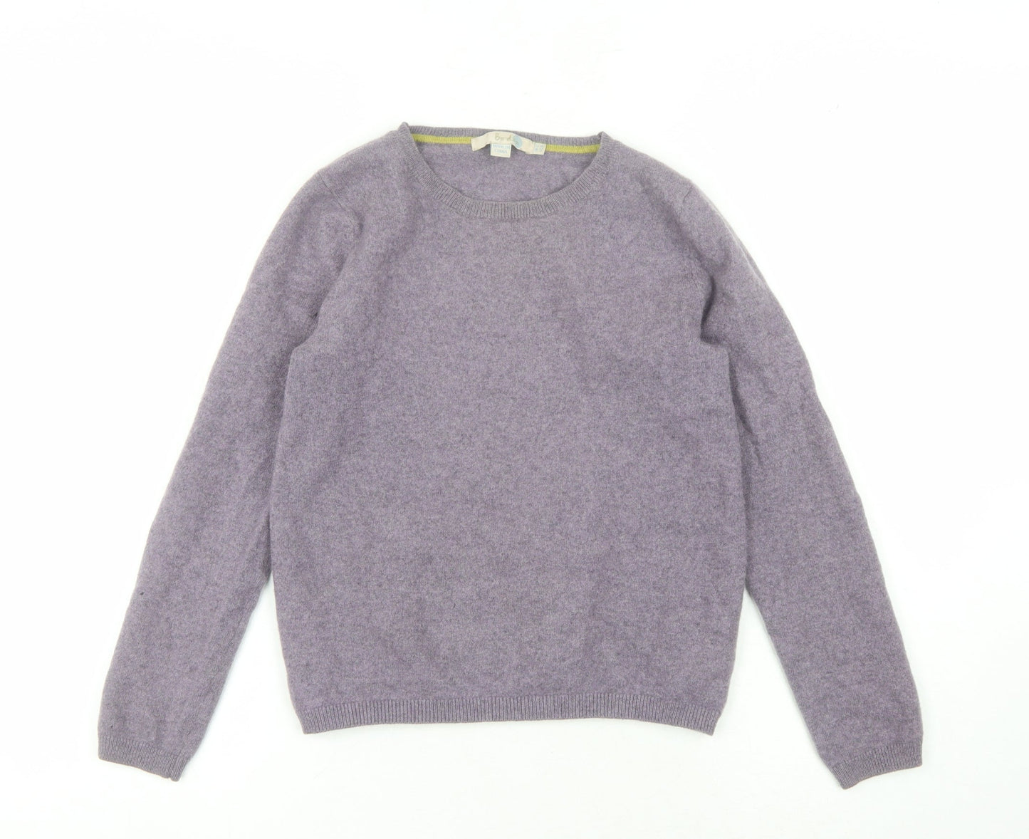 Boden Women's Purple Wool Pullover Jumper Size 12