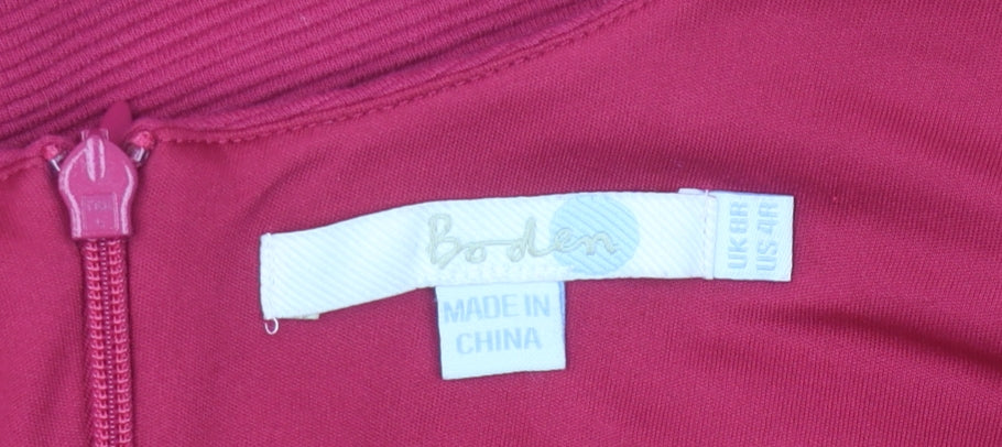 Boden Women's Red Pencil Dress Size 8 Workwear