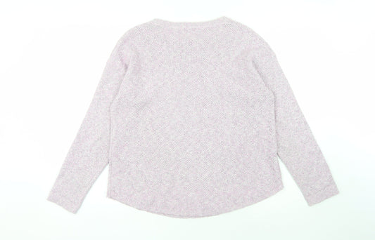 Fat Face Women's Pink Pullover Jumper, UK 12