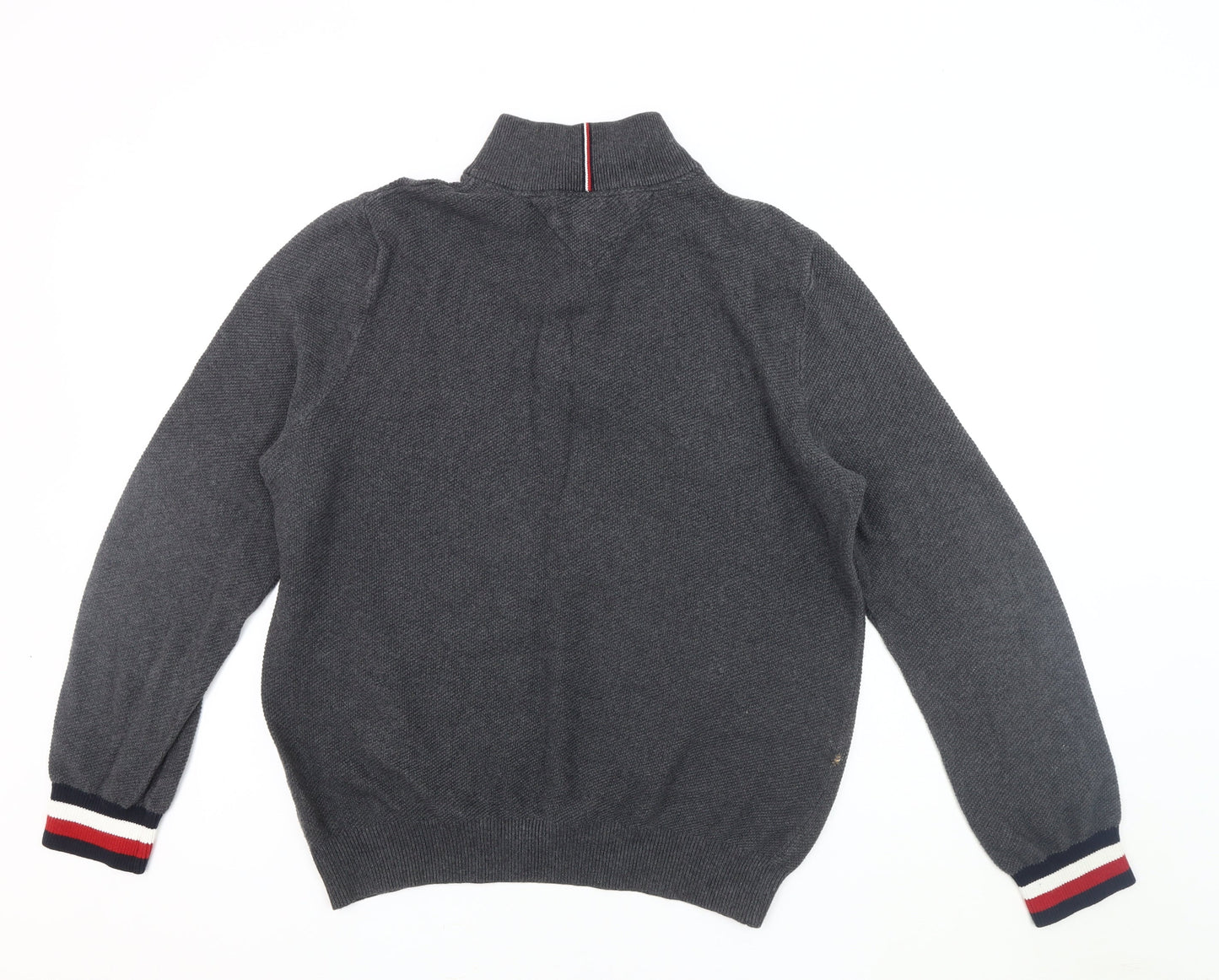 Tommy Hilfiger Men's Grey Pullover Sweatshirt L