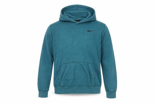 Mens UK S Regular Nike Blue Pullover Hoodie
