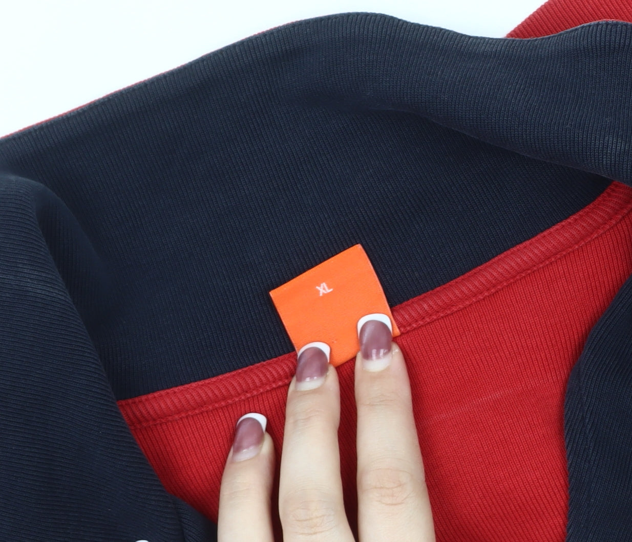 Hugo Boss Men's Red XL 1/4 Zip Sweatshirt