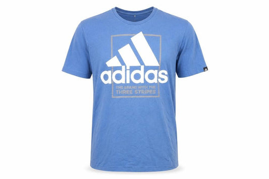 Mens UK Size M adidas Blue  Cotton T-Shirt