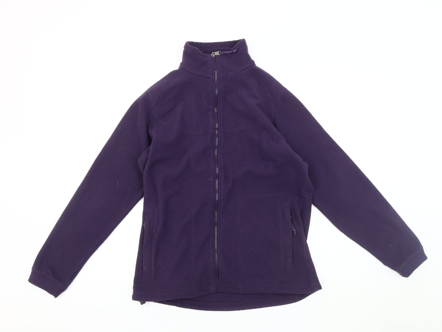 Tog 24 Women's Purple Fleece Jacket Size 10/12