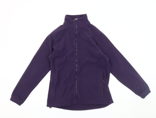 Tog 24 Women's Purple Fleece Jacket Size 10/12