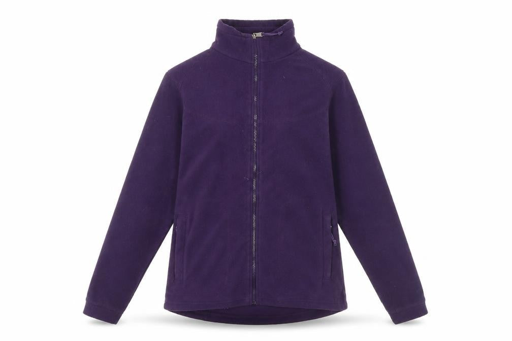 TOG24 Women's Purple Fleece Jacket Size 10/12