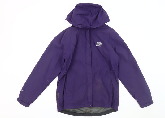 Karrimor Women's Purple Waterproof Jacket Size 10