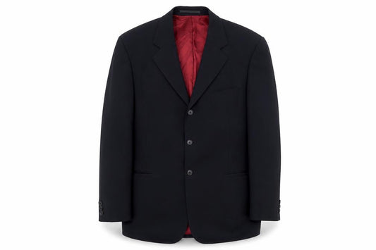 Mens 42 Chest Regular Austin Reed Blue Three-Button Blazer