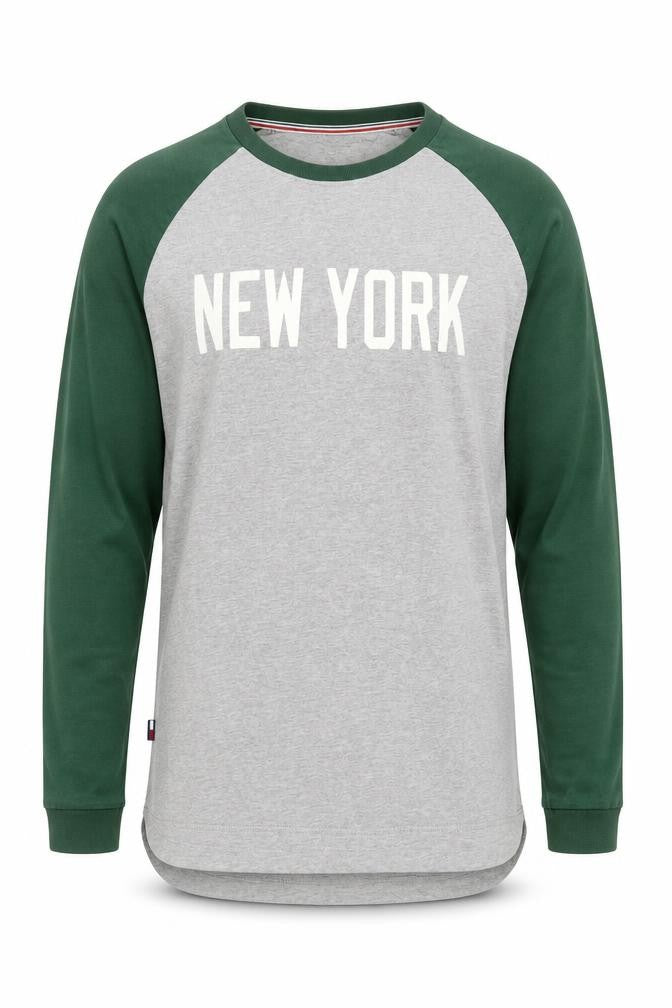 Mens UK L Regular Hilfiger Denim Grey Pullover Sweatshirt