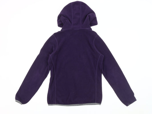 TOG24 Women's Purple Fleece Hoodie Size 8