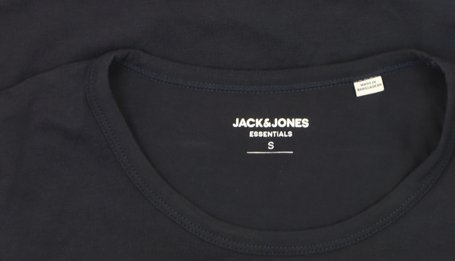 Jack & Jones Men's Blue S Basic T-Shirt