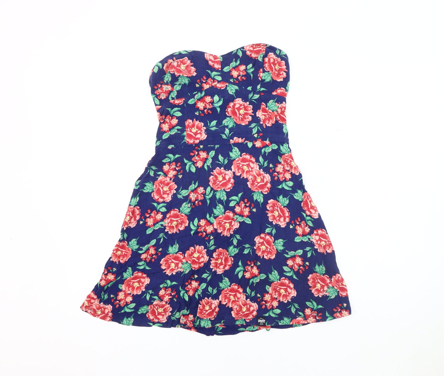 Superdry Women's Floral A-Line Dress XS