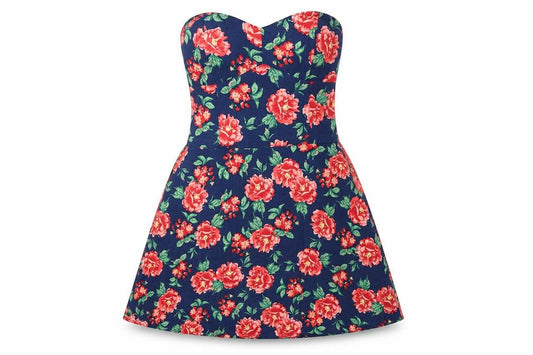Superdry Women's Floral A-Line Dress XS