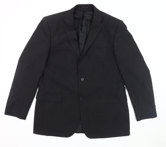 Thomas Nash Men's Grey Blazer, 42 Regular Jacket