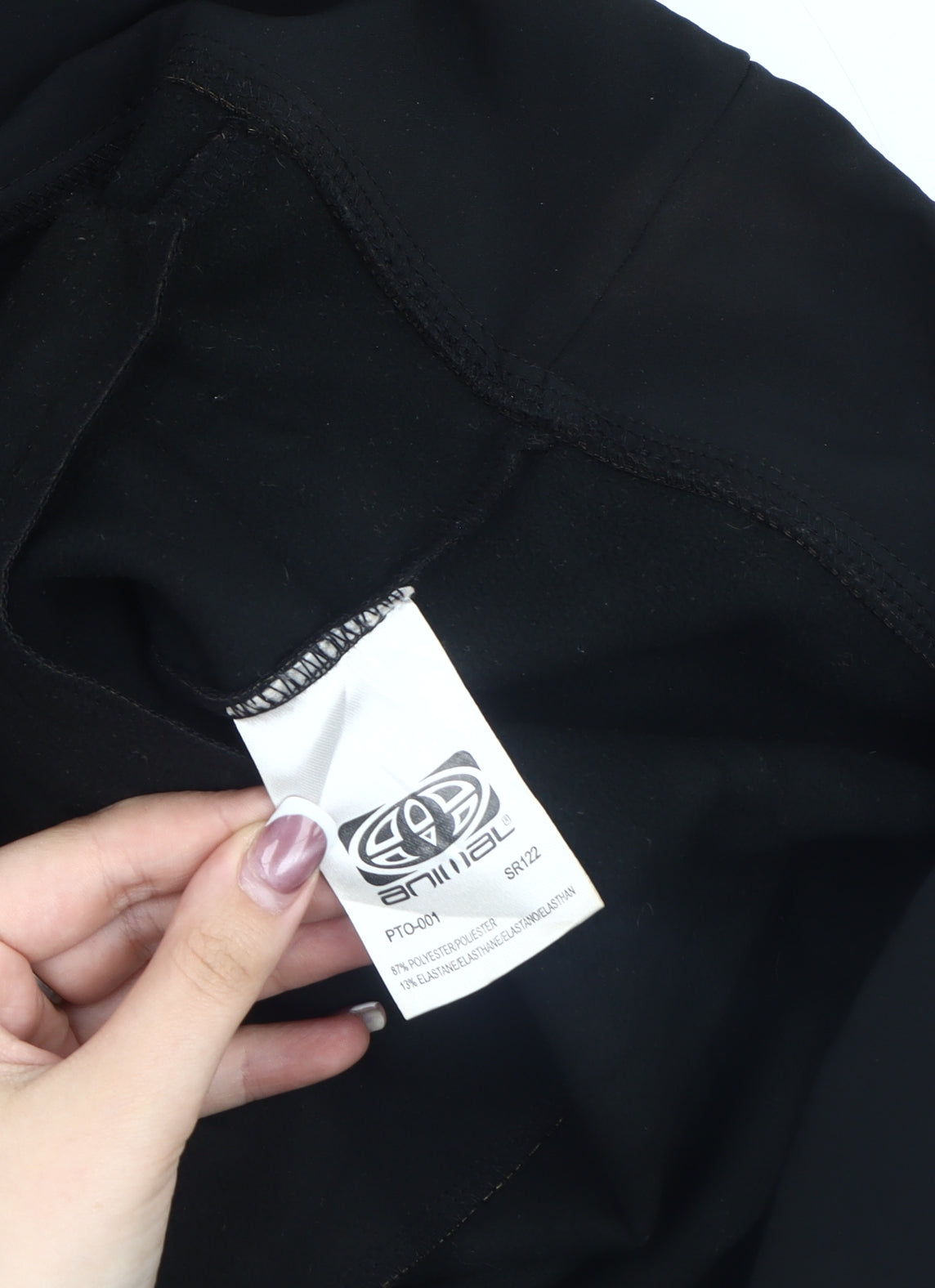 Animal Men's Black Soft Shell Jacket XL Casual