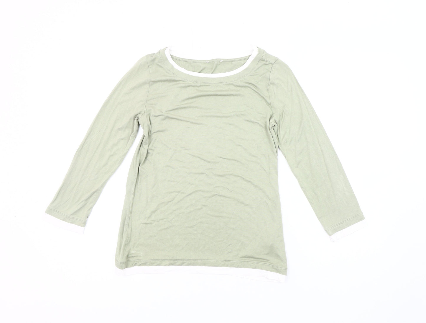 Hobbs Women's Green XS 3/4 Sleeve T-Shirt