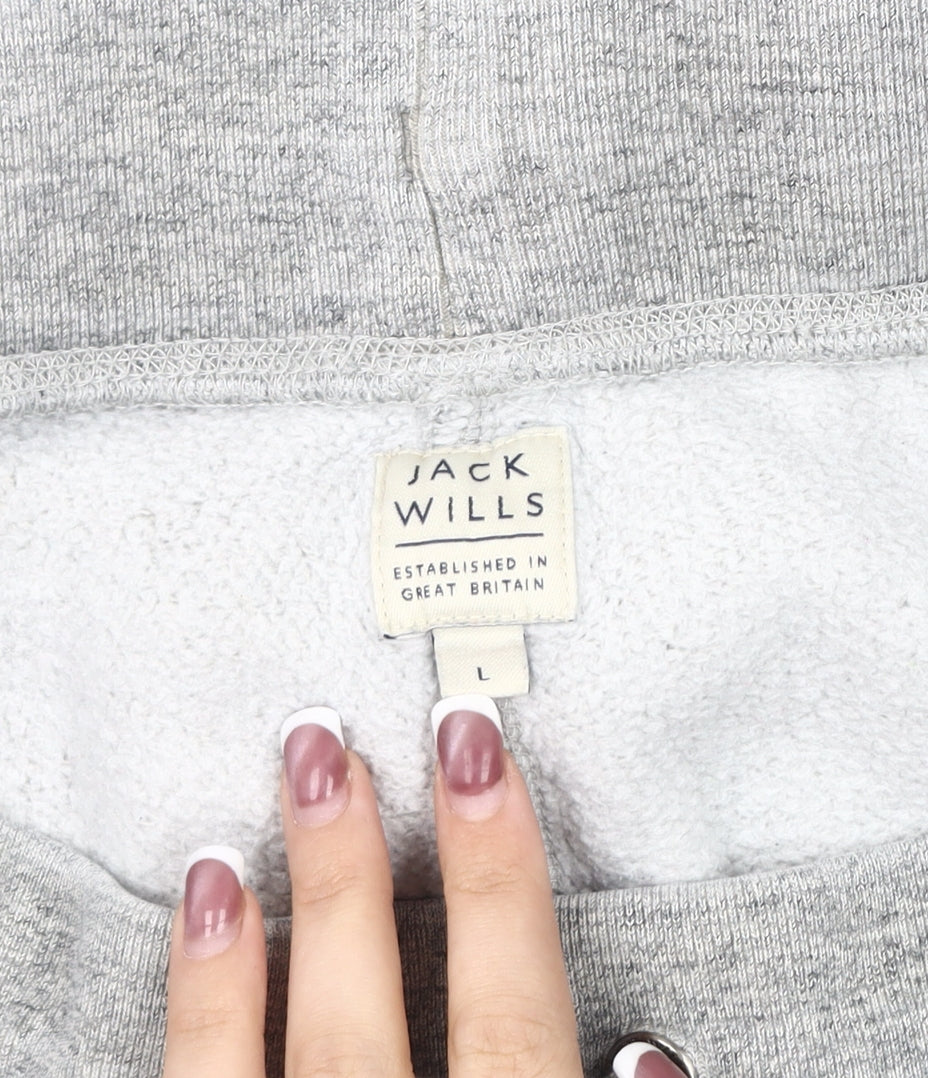 Jack Wills Men's Grey Jogger Trousers L - Gym Wear