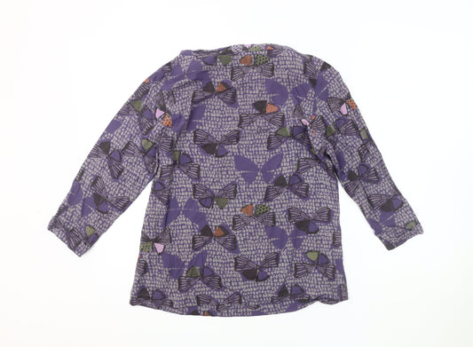 White Stuff Women's Multicoloured Butterfly Blouse