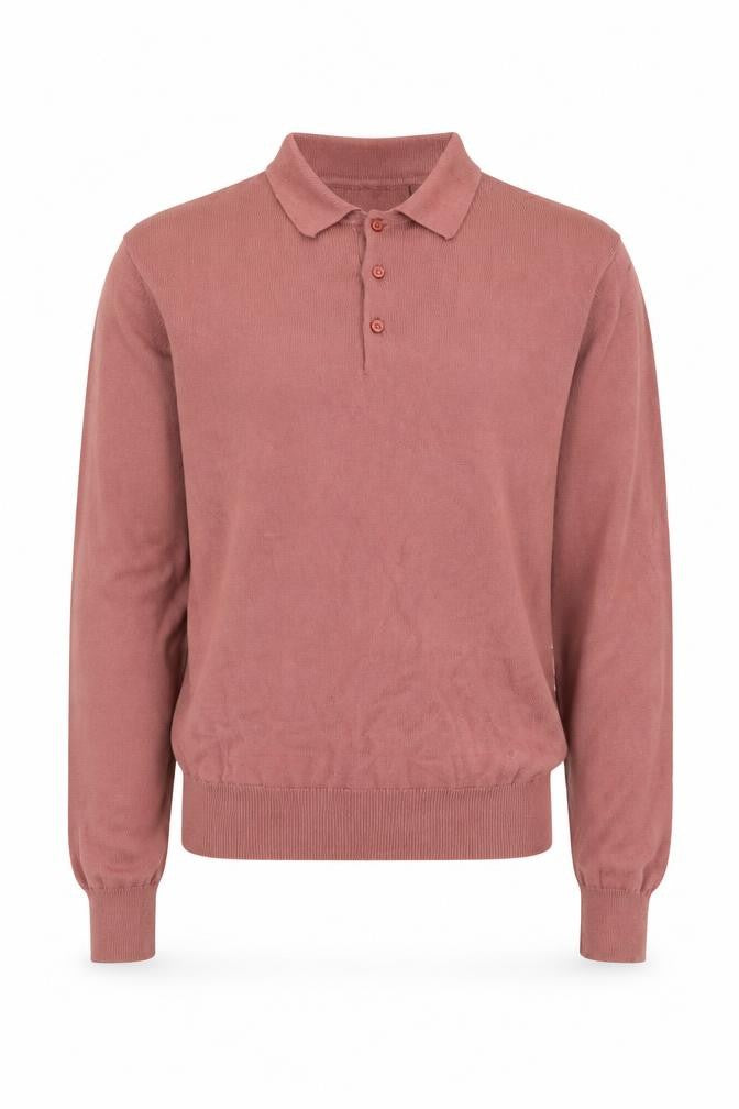 Brave Soul Men's Long Sleeve Polo S
