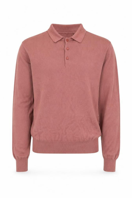 Brave Soul Men's Long Sleeve Polo S