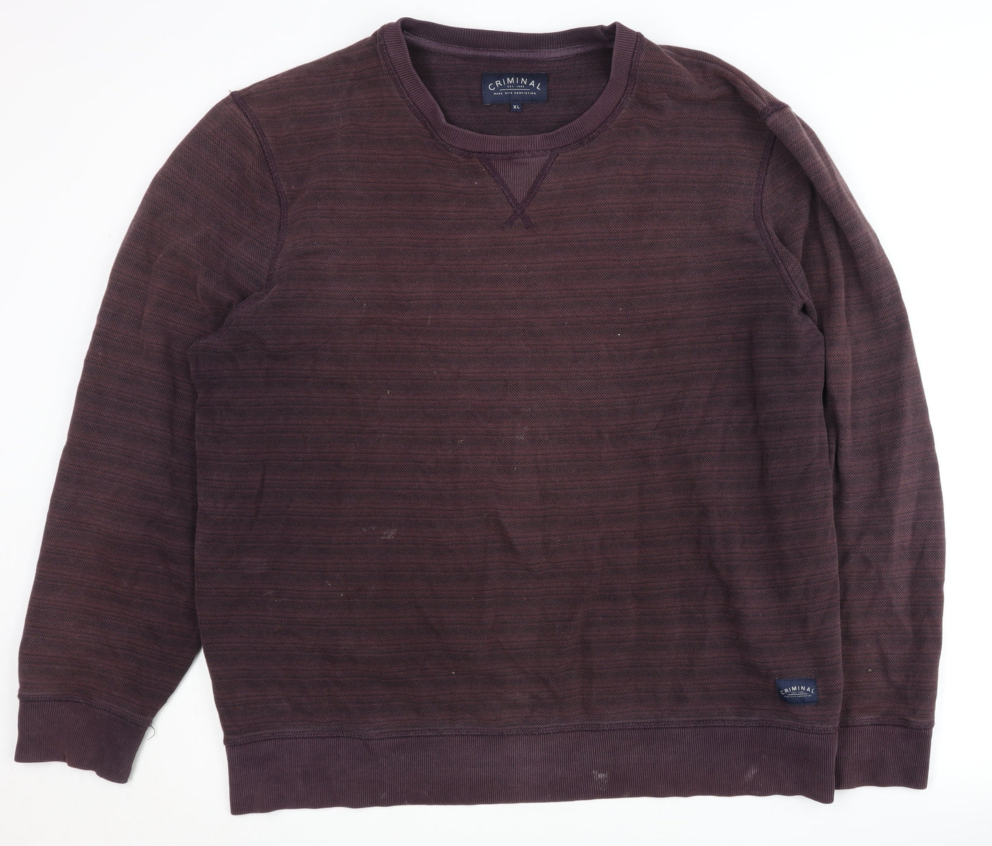 Criminal Men's XL Pullover Sweatshirt
