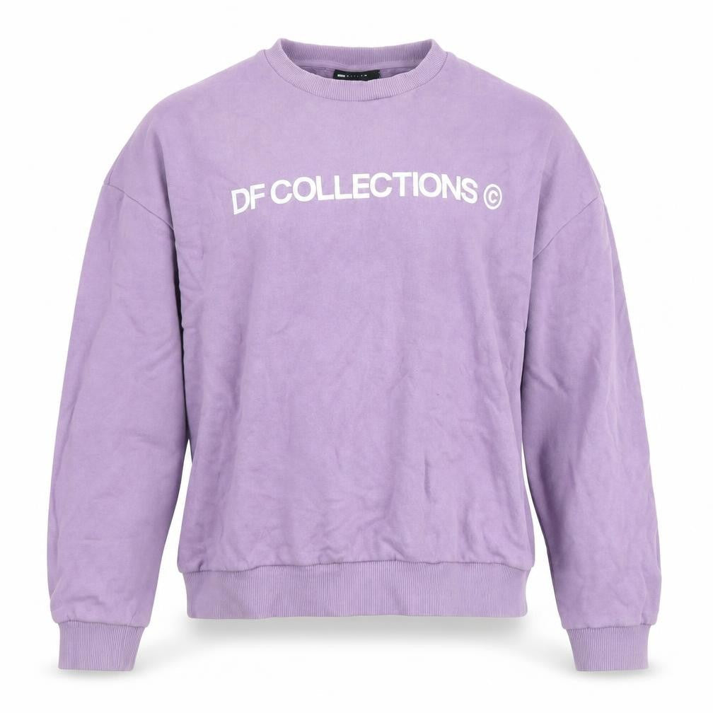 Front view of ASOS DESIGN Women's Purple Pullover Sweatshirt