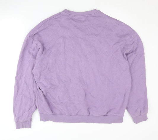 ASOS DESIGN Women's Purple Pullover Sweatshirt