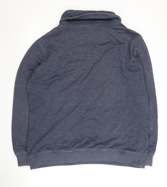 Key West Men's Blue Pullover Sweatshirt L