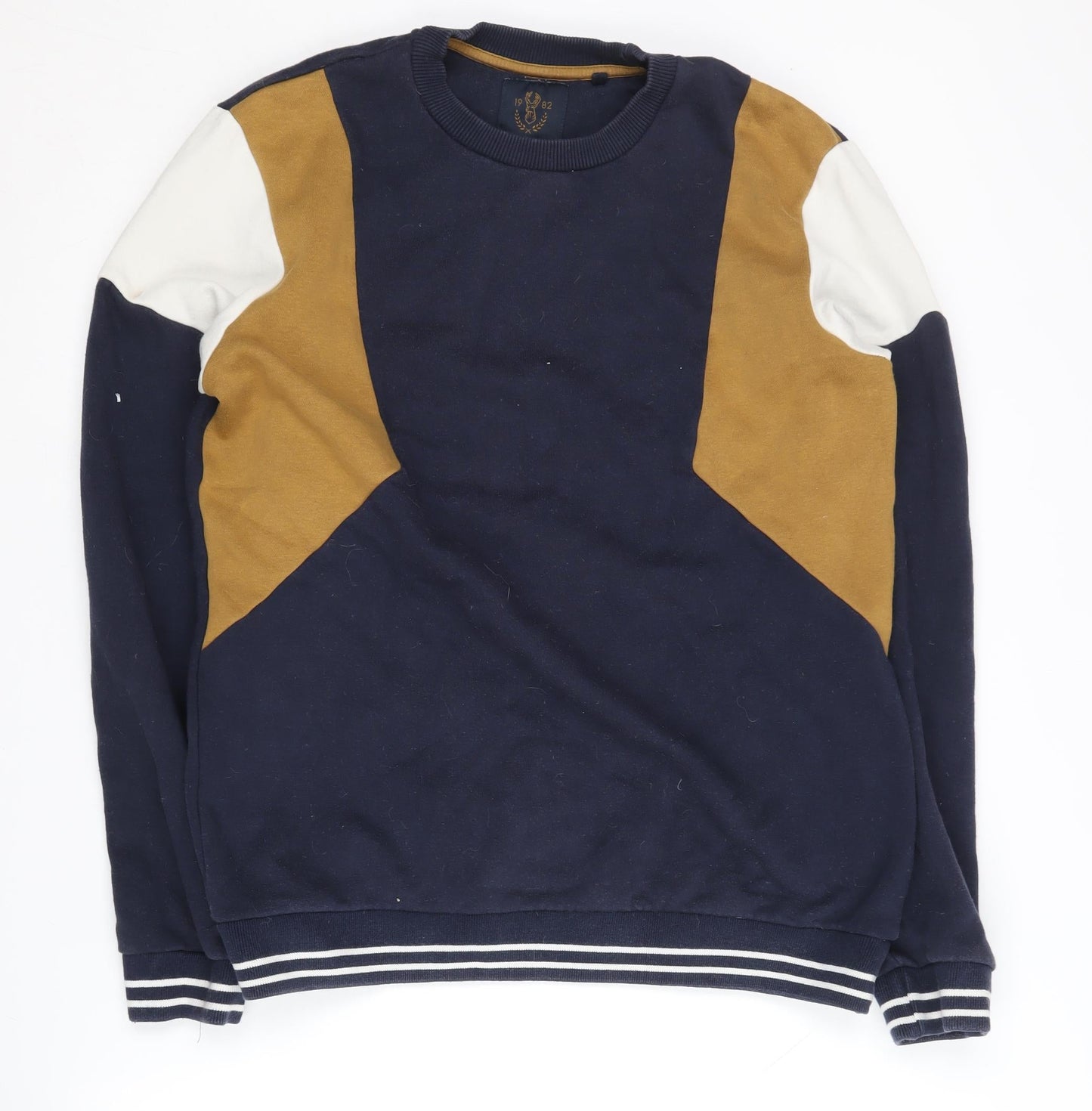 Next Men's Multicoloured Crew Neck Sweatshirt M