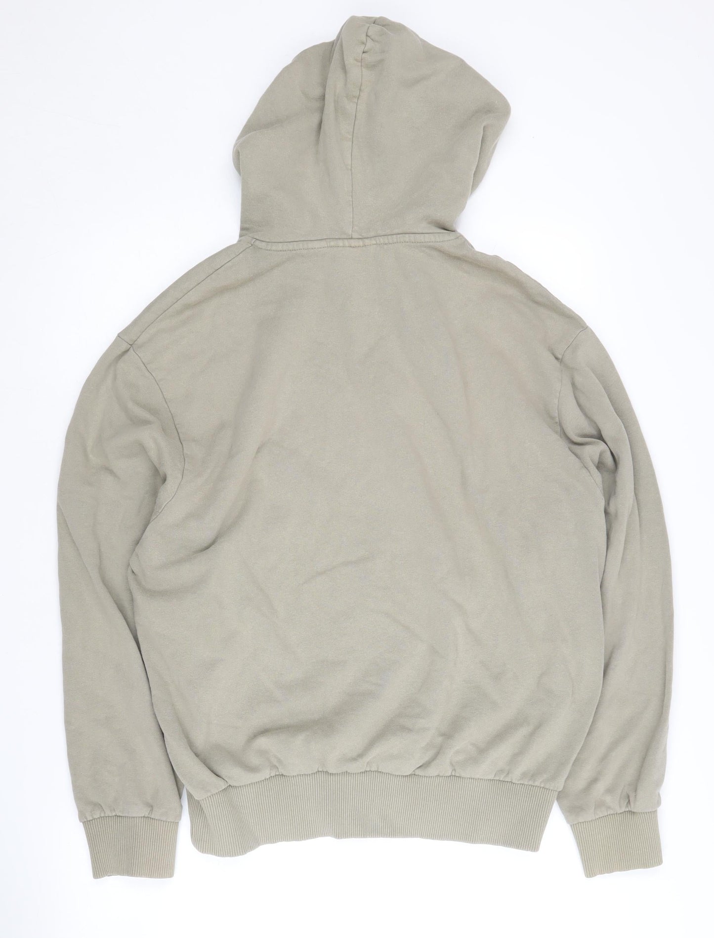 Collusion Men's Beige Pullover Hoodie M