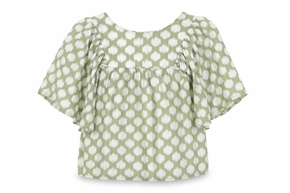 Marks and Spencer Women's Green Blouse UK 8