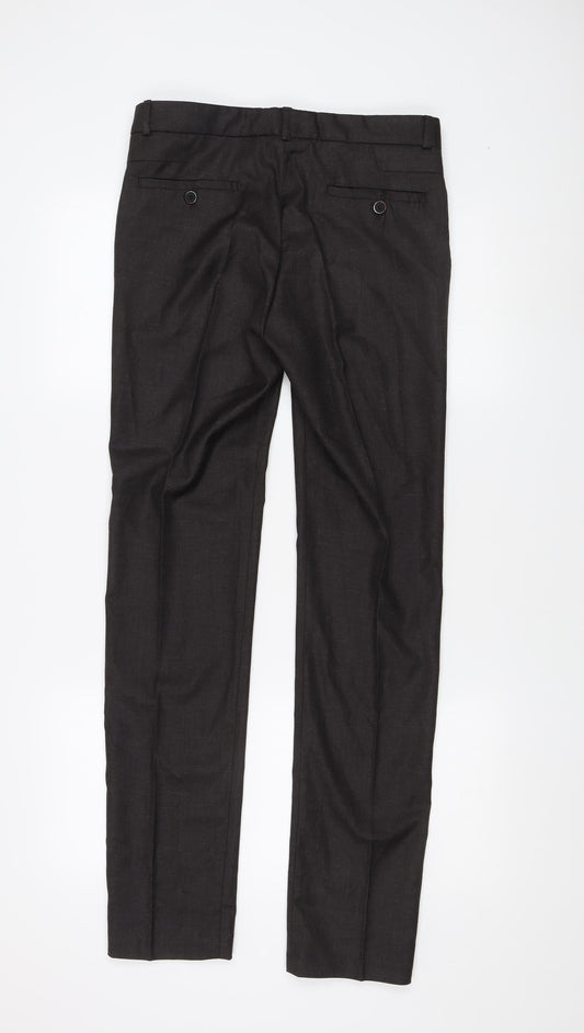 Doctor Junior Teens Black Dress Pants Size 14