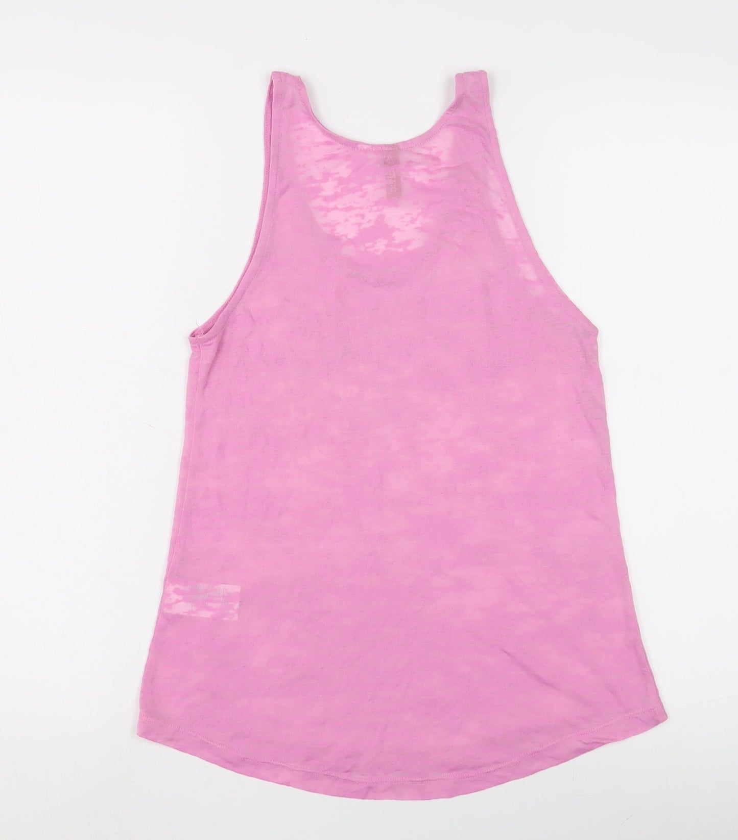 H&M Women's Pink XS Tank Top with Skull Print