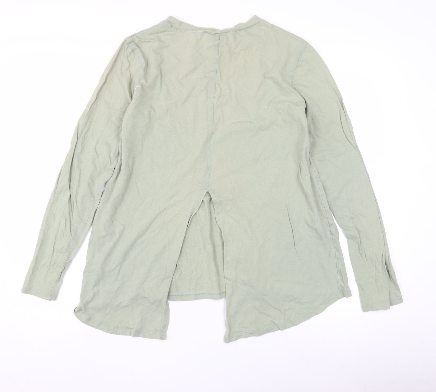 ASOS Women's Green Long Sleeve T-Shirt Size 8