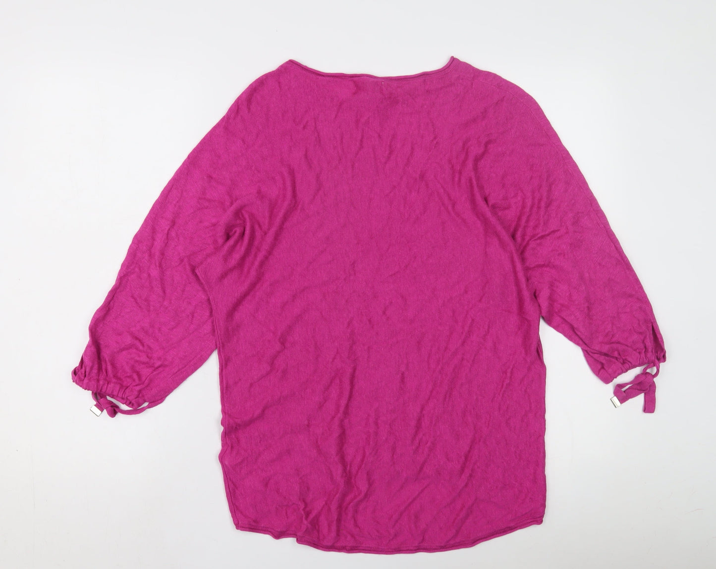 Monsoon Women's Pink Knit Jumper, Medium Size