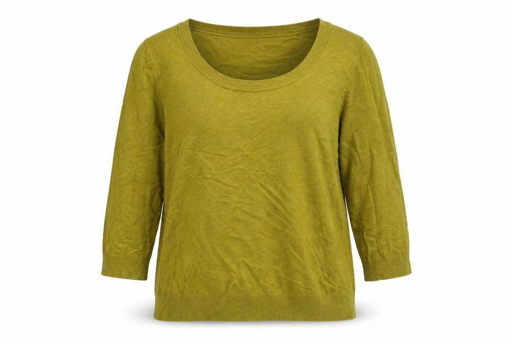 Marks and Spencer Womens Green 3/4 Sleeve Jumper