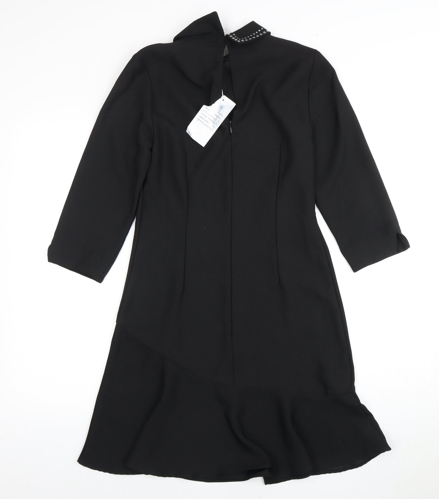 Warehouse Women's Black Collared Dress Size 18