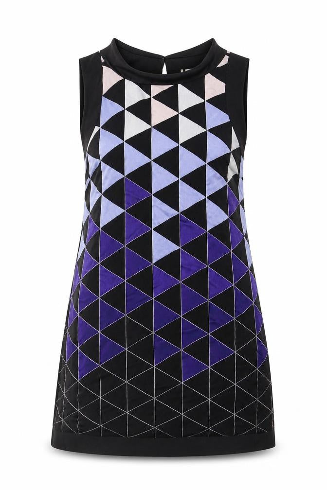 Principles by Ben de Lisi Women's Petite Geometric Shift Dress