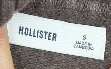 Hollister Women's Brown Cowl Neck Pullover Jumper S