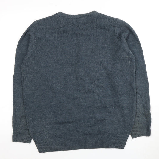 James Pringle Men's Blue Pullover Jumper M