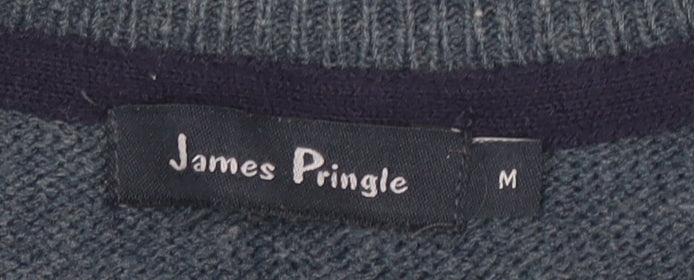 James Pringle Men's Blue Pullover Jumper M