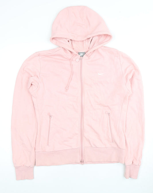 Nike Women's Pink Full Zip Hoodie L