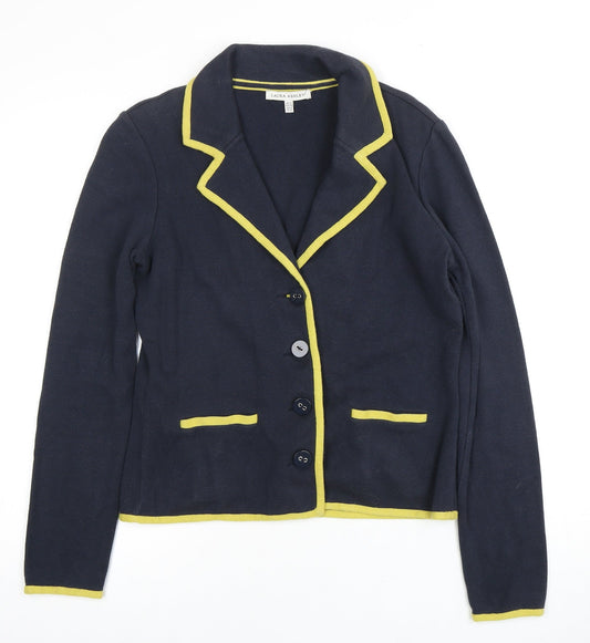 Laura Ashley Women's Blue Suit Jacket Size 12