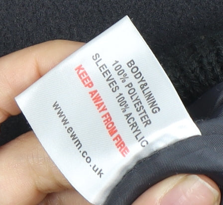 James Pringle Men's Black Mid-Length Jacket M