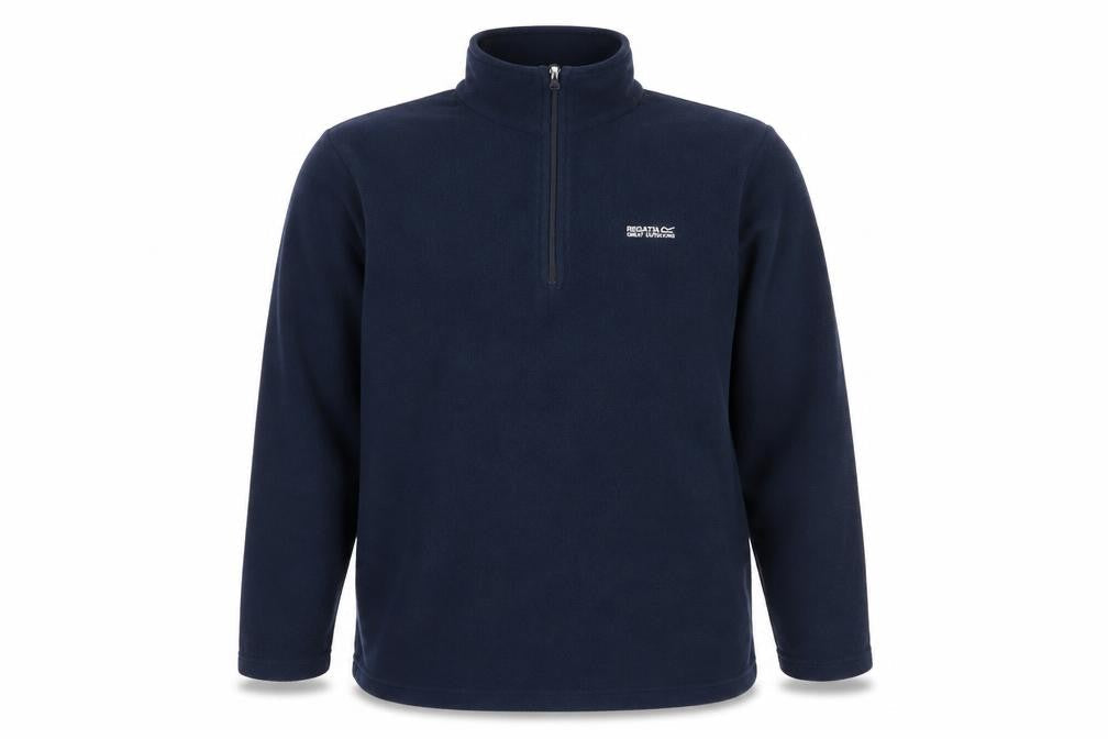 Regatta Blue Unisex High Neck Fleece Sweatshirt S