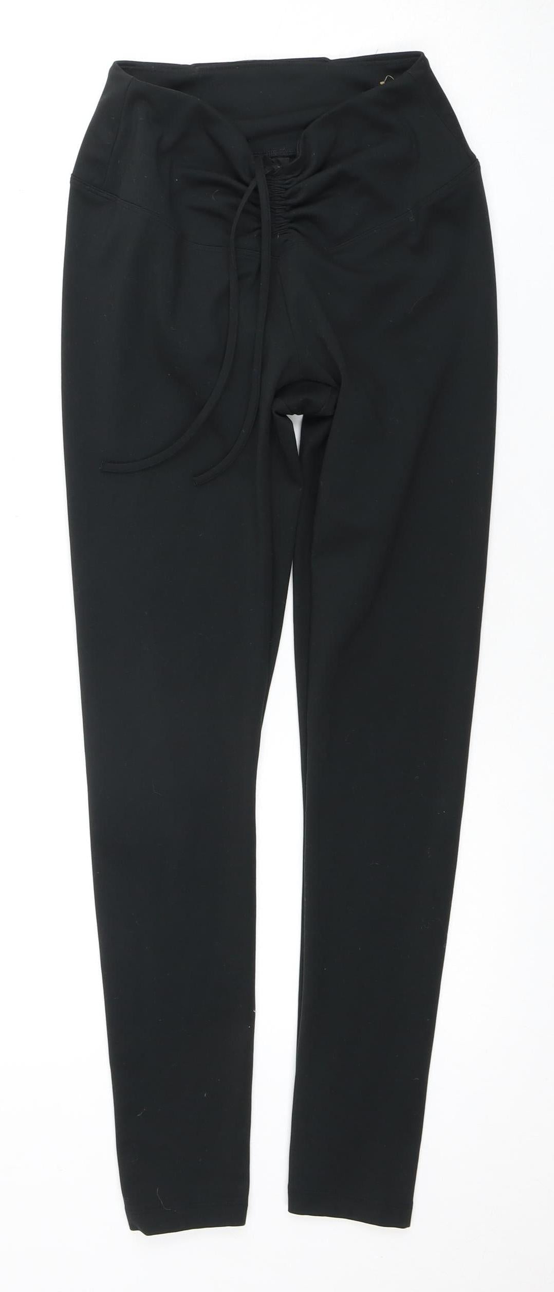 Pink Women's Black Gym Leggings S, Active Elastic