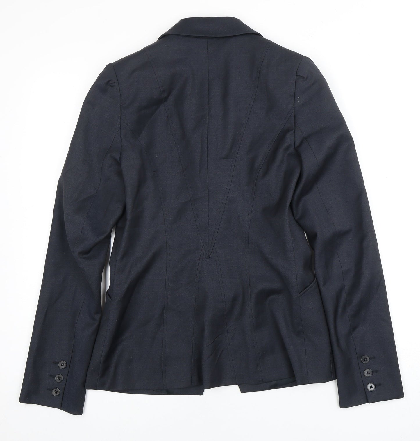 Reiss Women’s Blue Double-Breasted Blazer UK 6