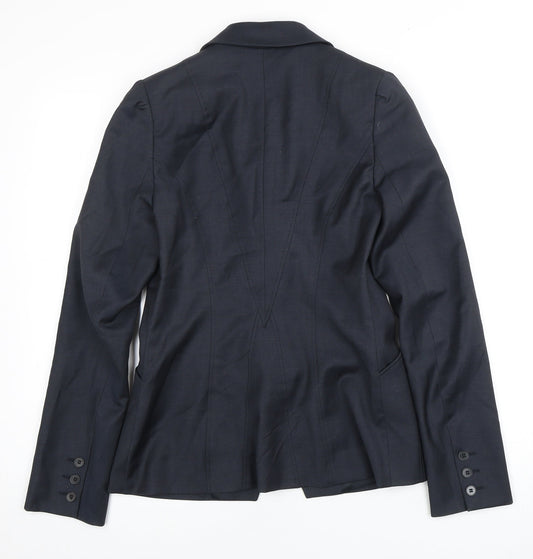 Reiss Women’s Blue Double-Breasted Blazer UK 6